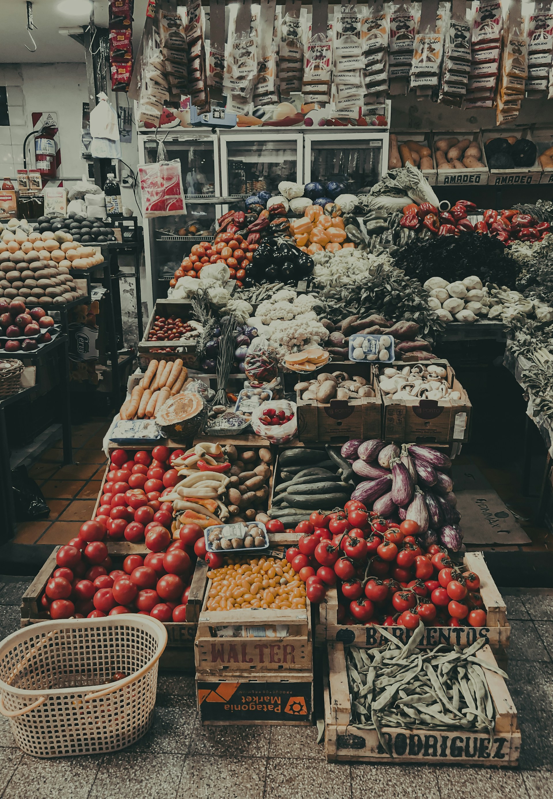 assorted vegetable lot