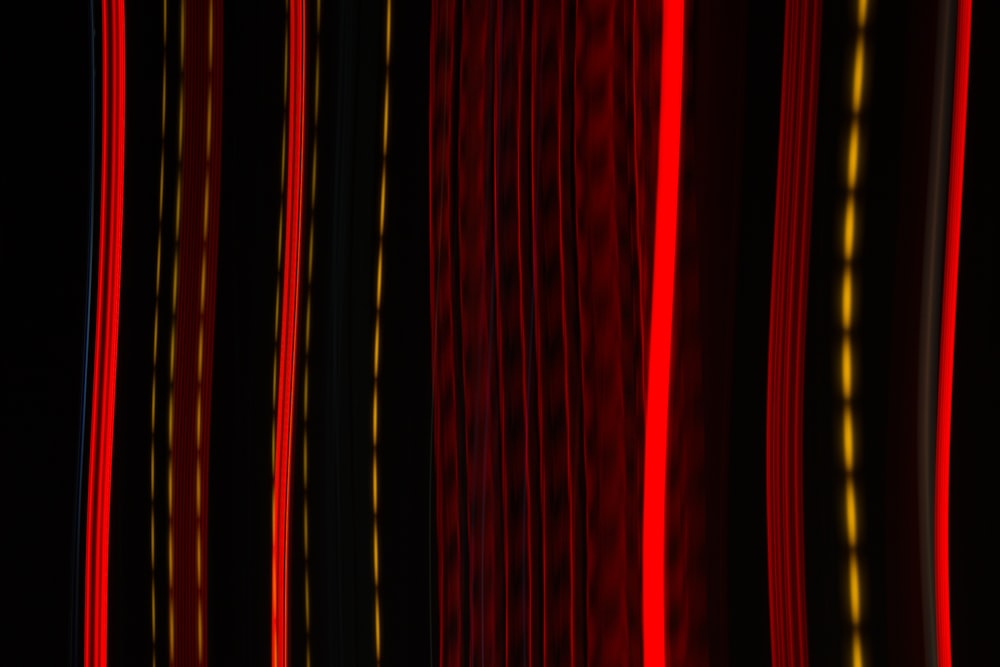 red and black textile