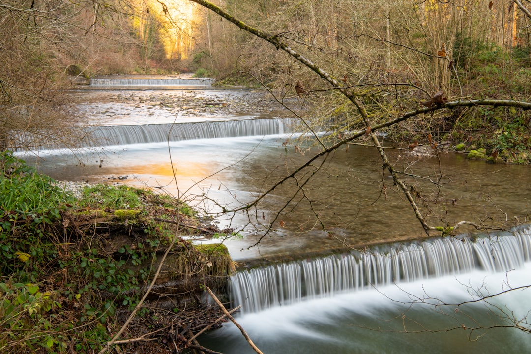 water stream during daytime