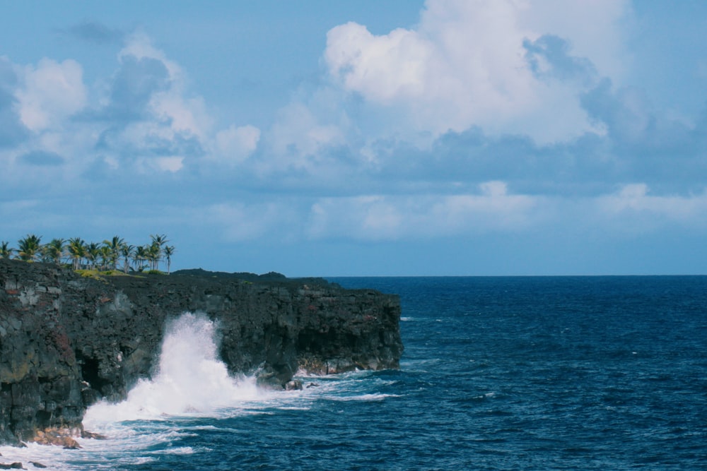 mountain cliff during daytime