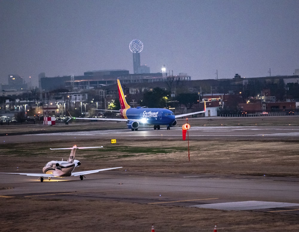 airplanes on airport