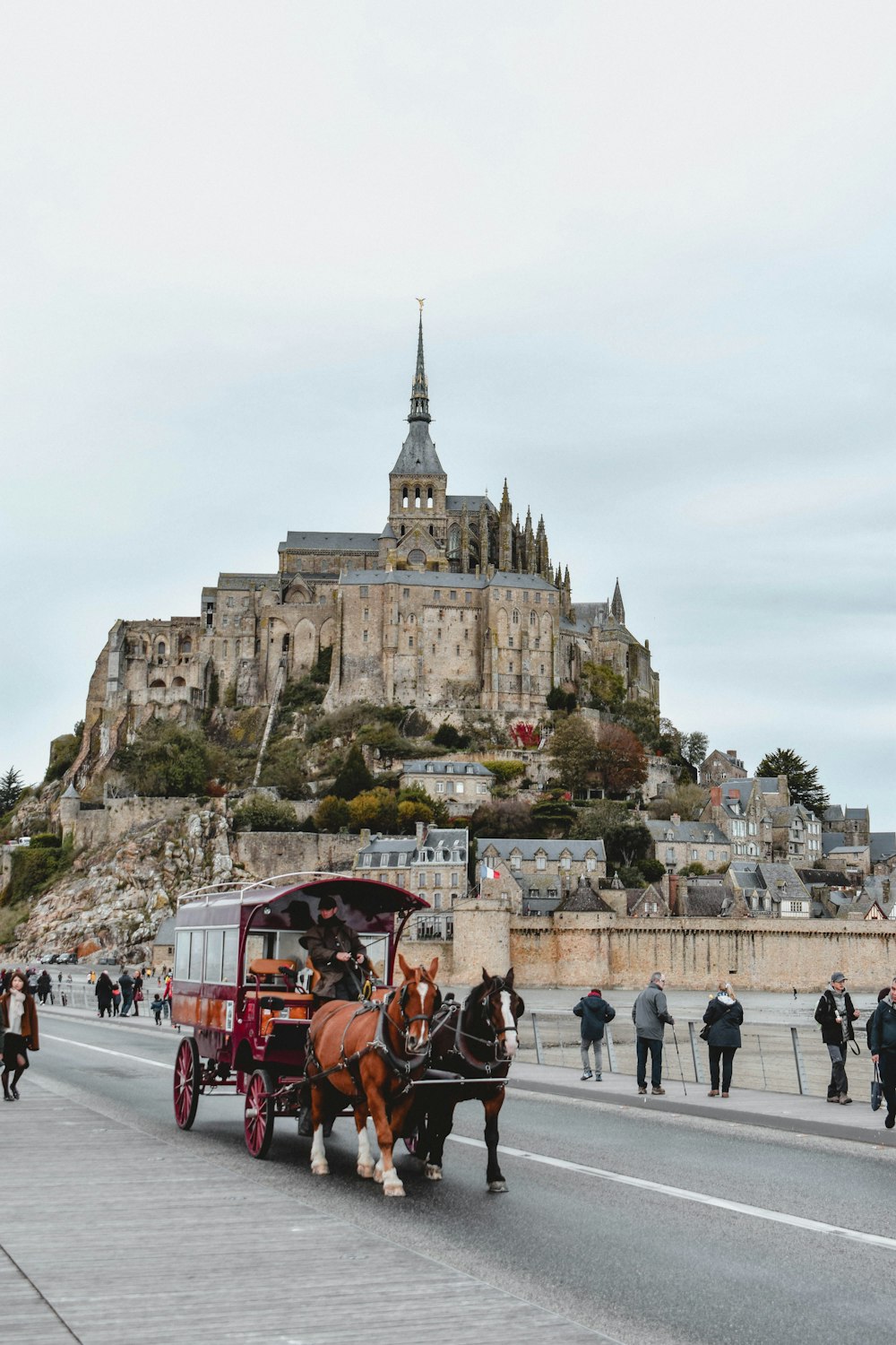 brown and gray castle