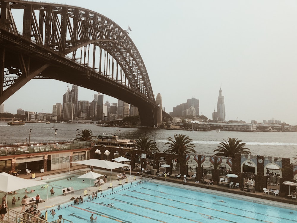 people on swimming pool