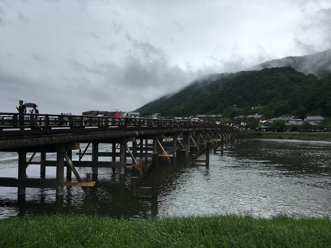 Bridge photo spot Arashiyama Park Nakanoshima Area Japan