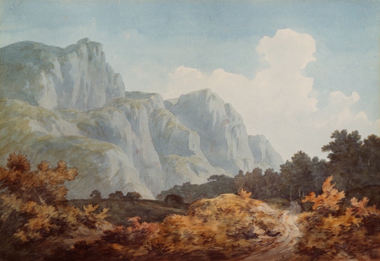 Near Glarus, Switzerland, 1781 by John Warwick Smith