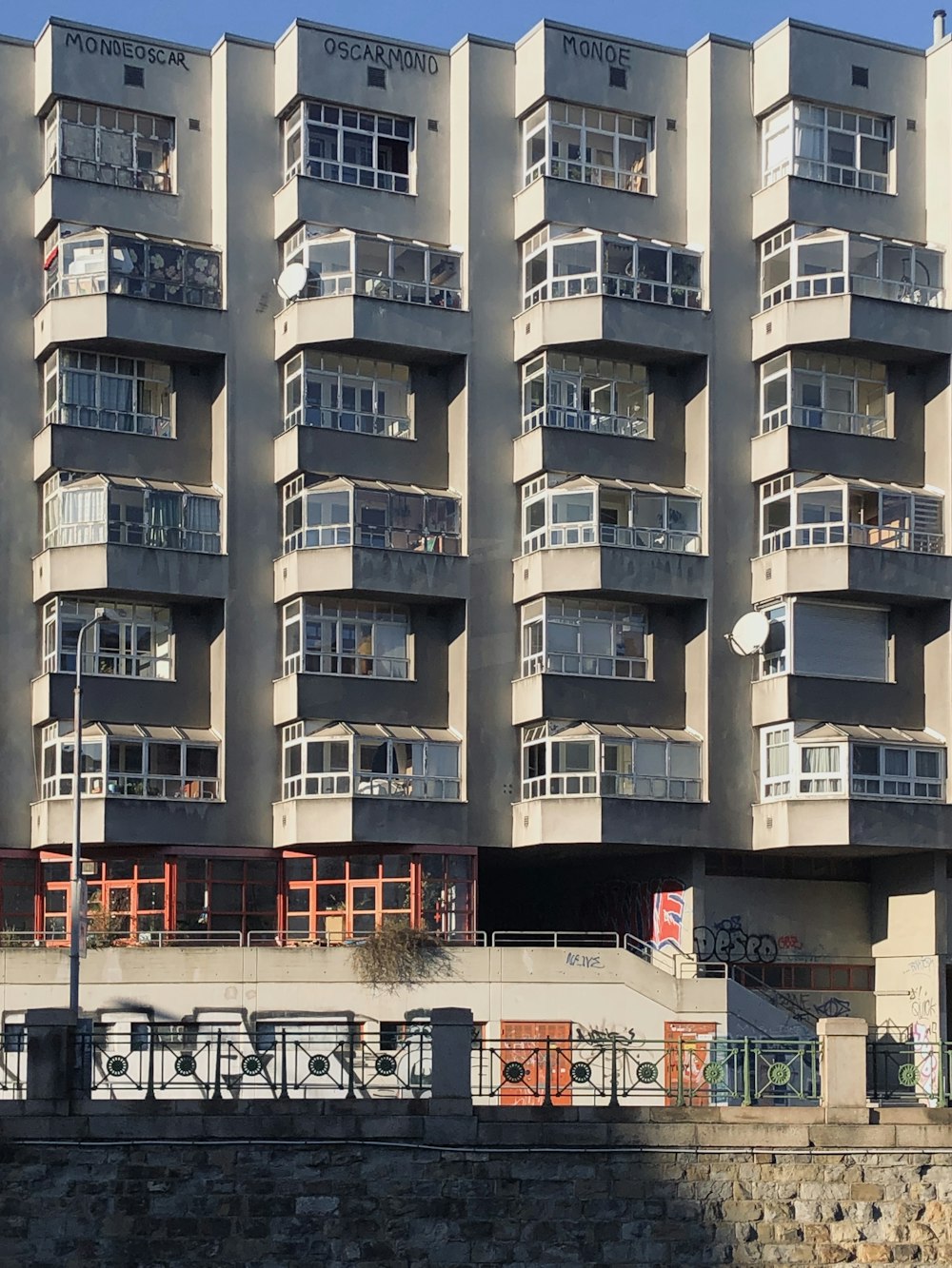 white concrete building