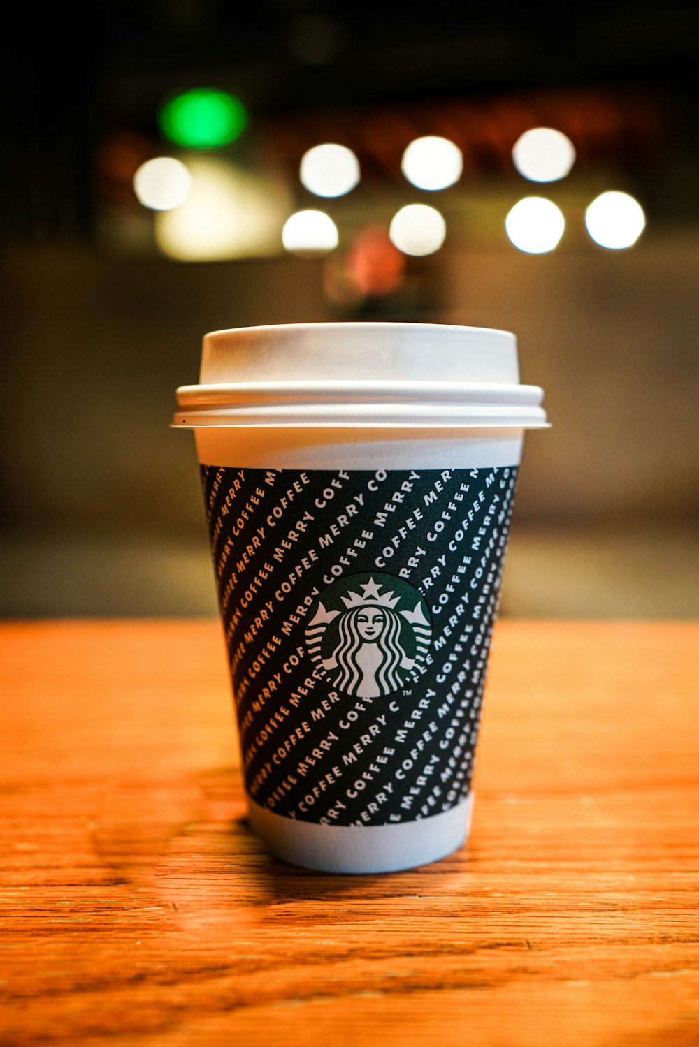 Starbucks disposable cup