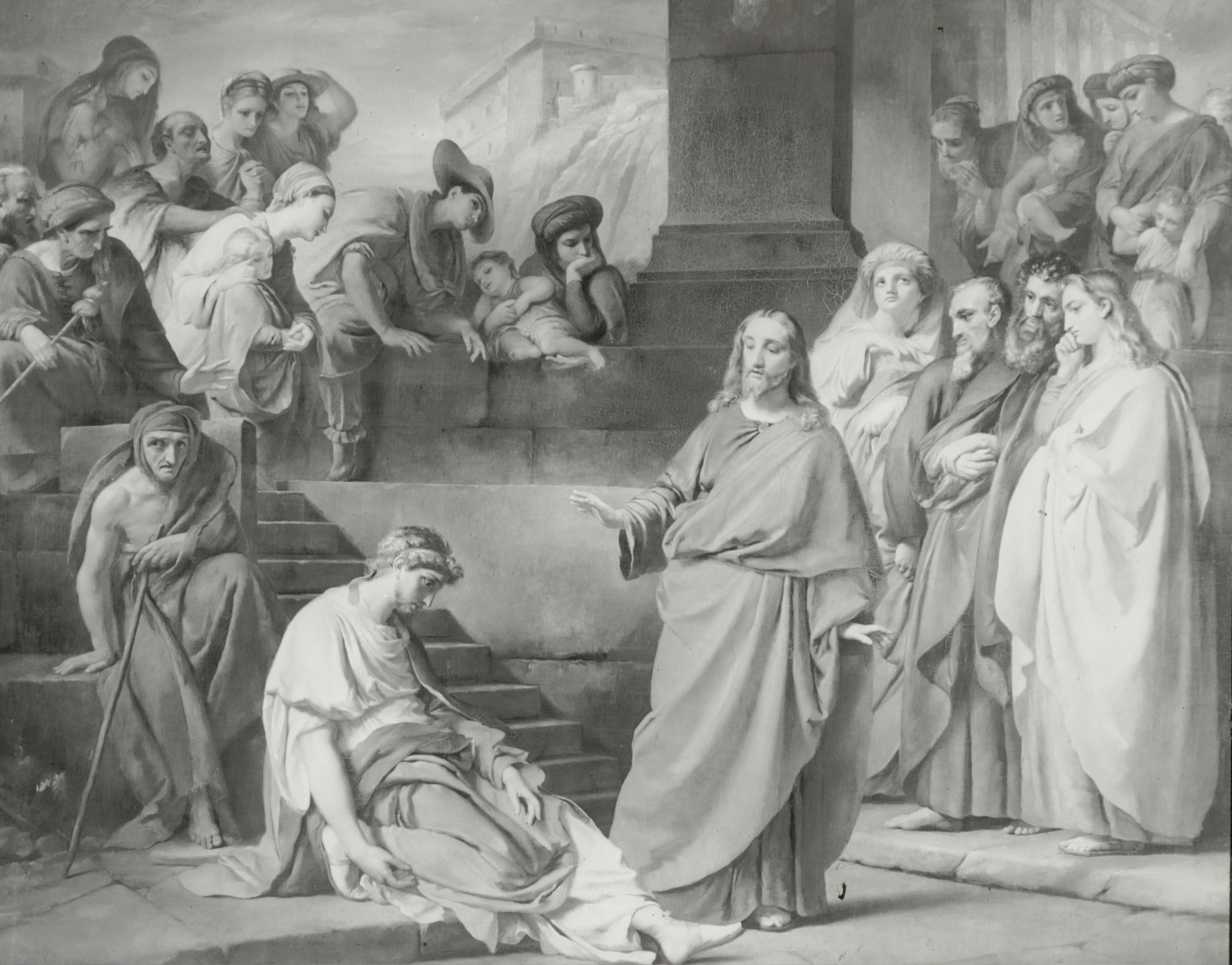 Religious-themed paintings on canvas 3