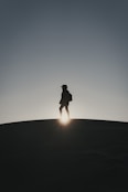 silhouette of man illustration
