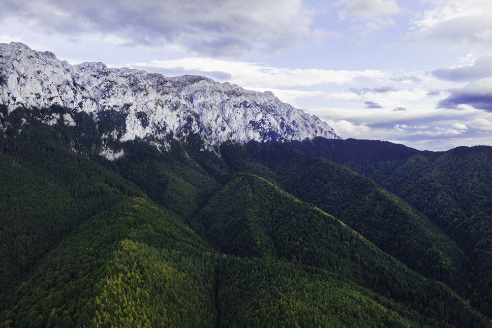 green mountain during daytime