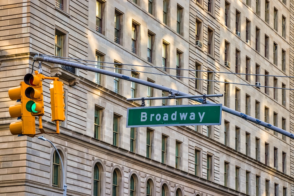 Segnaletica di Broadway