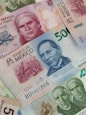 500 Mexican peso BU7951866 banknote