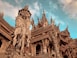 brown concrete Buddha temple
