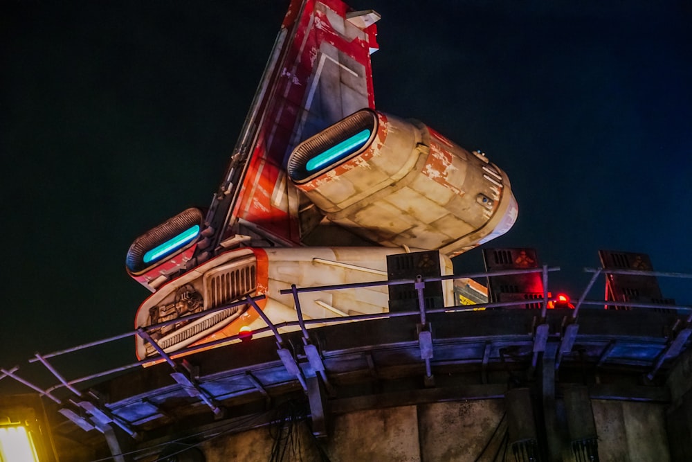 Maritime museum during night time