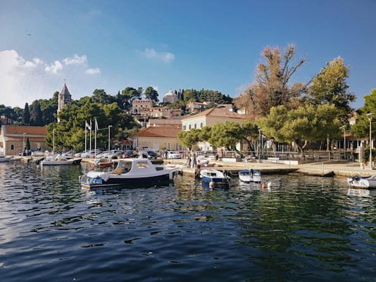 white speedboats in Cavtat Croatia