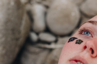 Illustration of facial zones highlighting skin reading techniques inspired by Ayurveda.