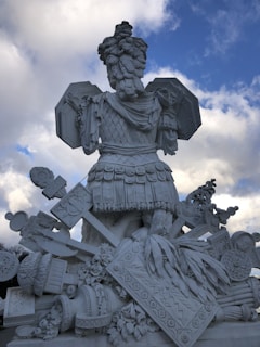 A detailed figure inspired by epic tales.