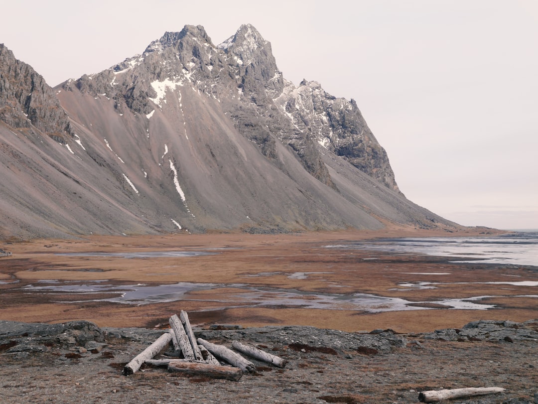 Glacial landform photo spot Stokksnes Egilsstaðir