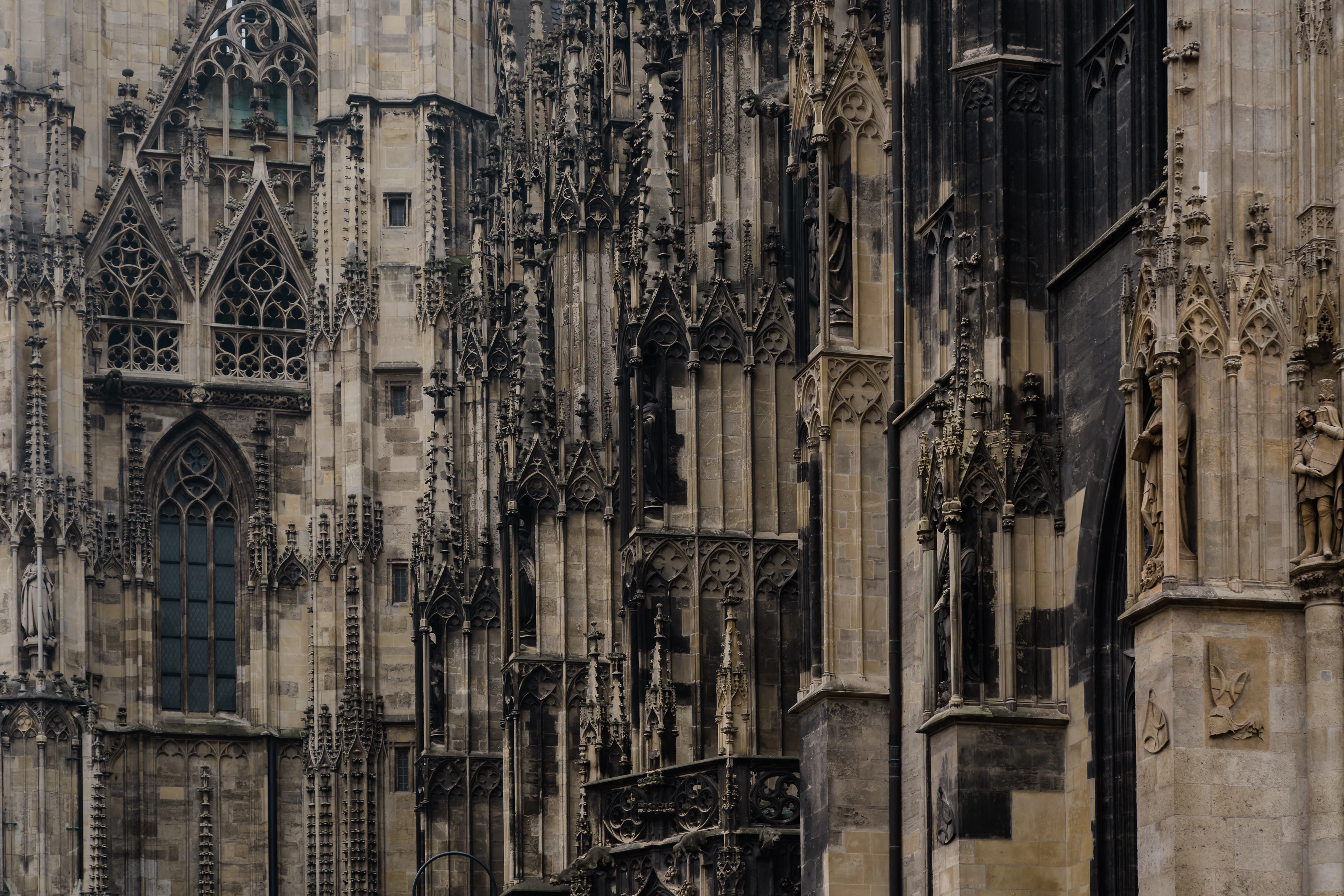St. Stephen's Cathedral's Gothic spire rising above Vienna