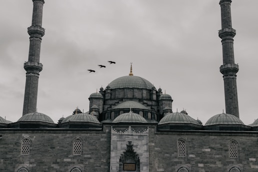 gray concrete mosque
