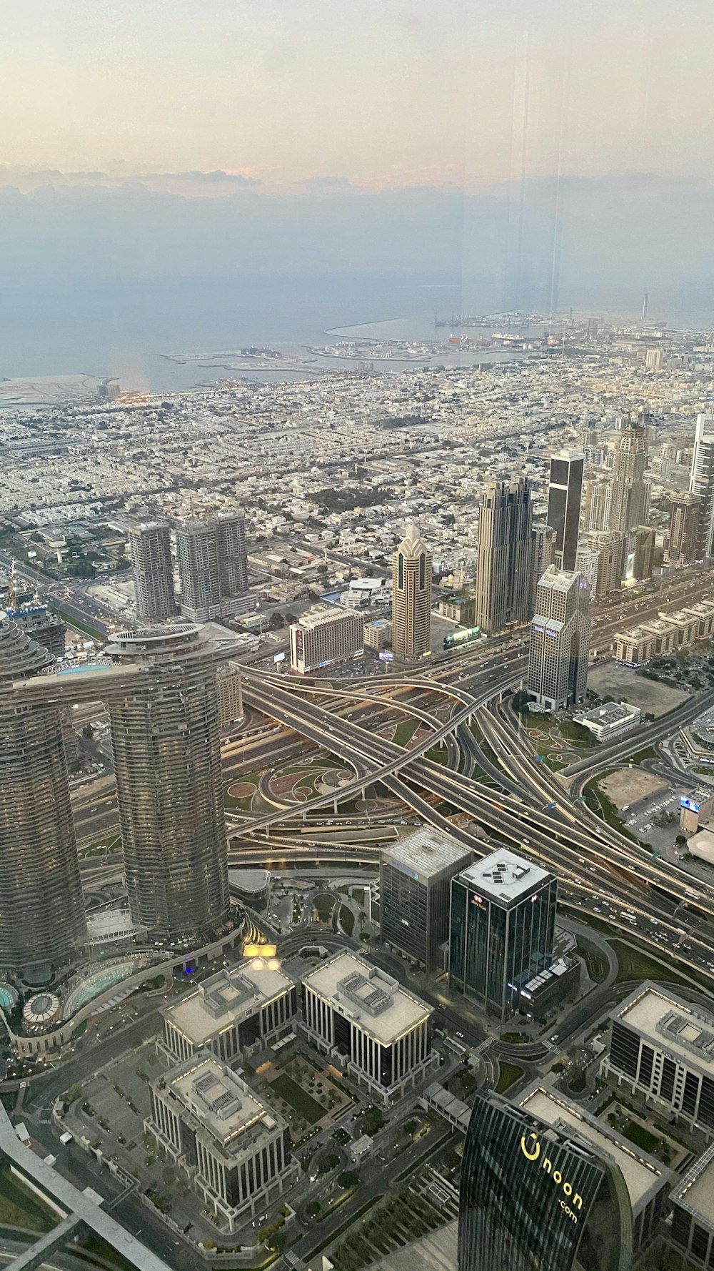 Vue aérienne du paysage urbain