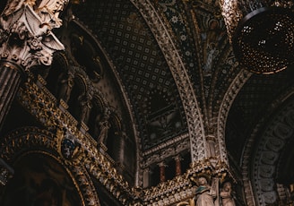 chandelier inside building