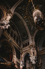 chandelier inside building