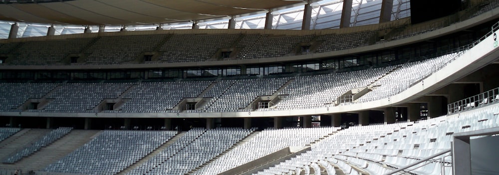 empty bleachers