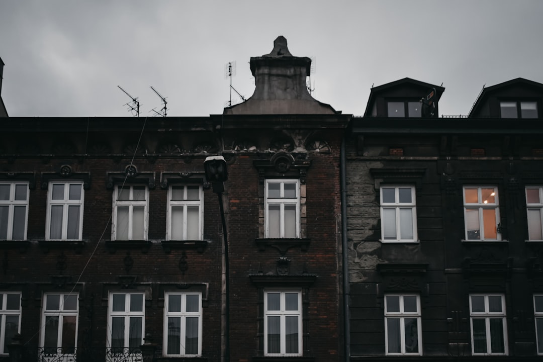 brown concrete building