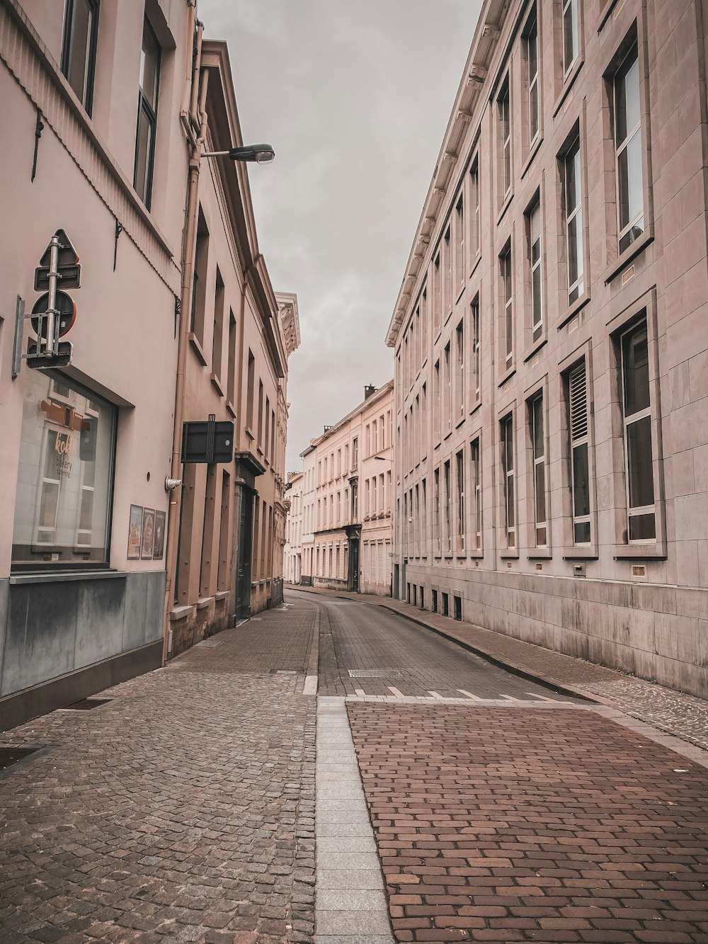 brown concrete buildings