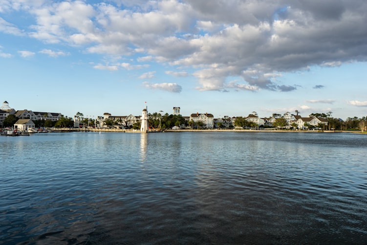 Disney Yacht Club as seen across the water