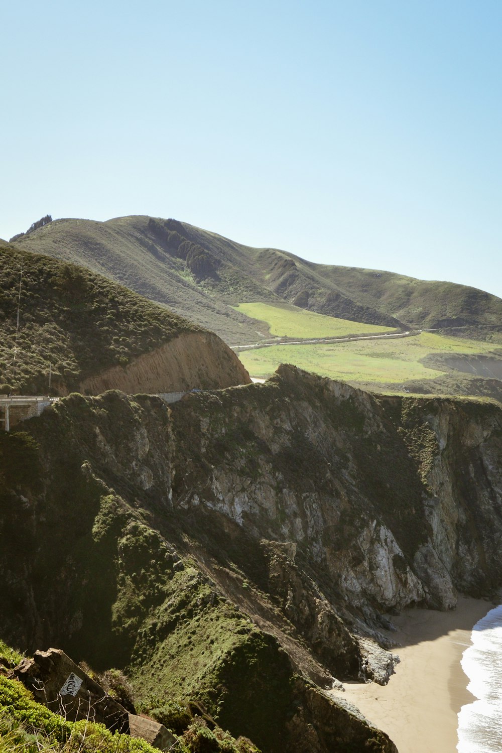 landscape photography of mountain