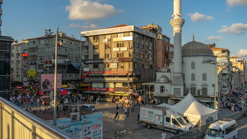 city buildings during daylight