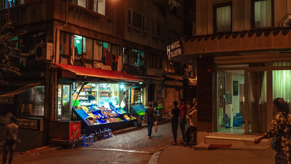 marché de nuit