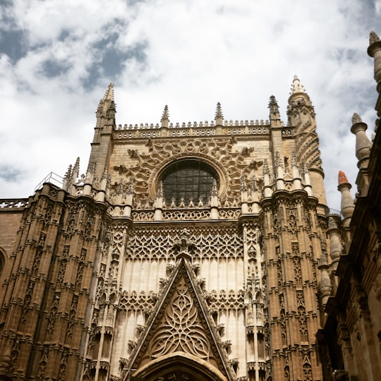 brown cathedral in Seville Cathedral Spain