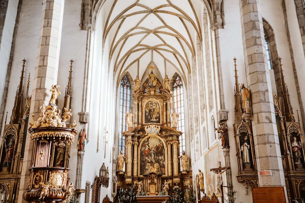 interior of church