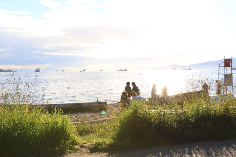 Beach gathering in luxury vibe