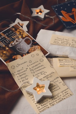 A cozy kitchen corner with a handwritten note and a pen ready for messages.