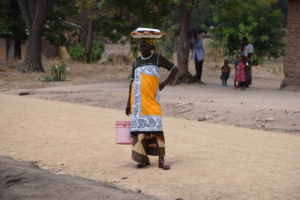 woman standing outdoors