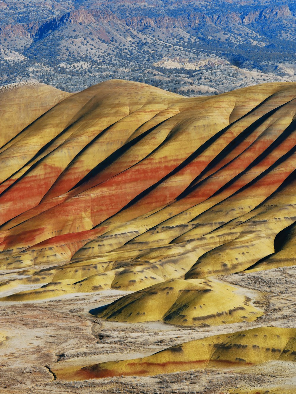 photography of mountain range during daytime