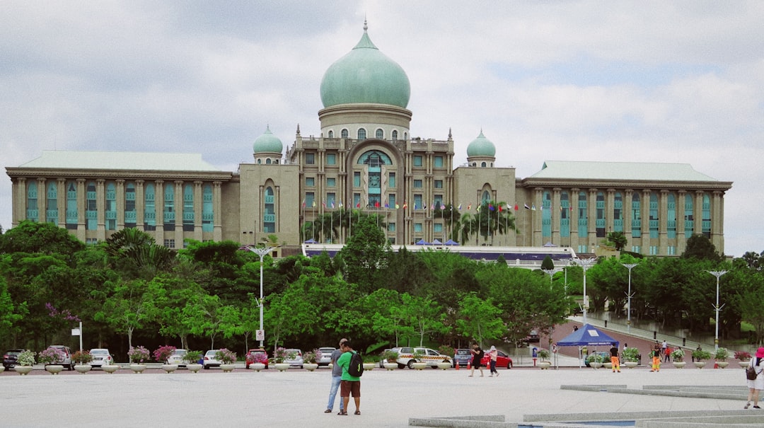 grey and teal building,