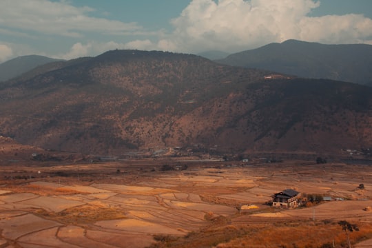 rocky mountain photograph in Punakha Bhutan