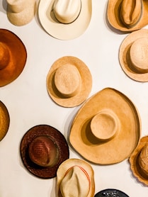 assorted-color hat lot