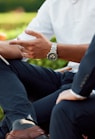 two people sitting during day