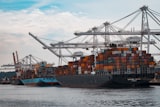 Port containers for customs clearance