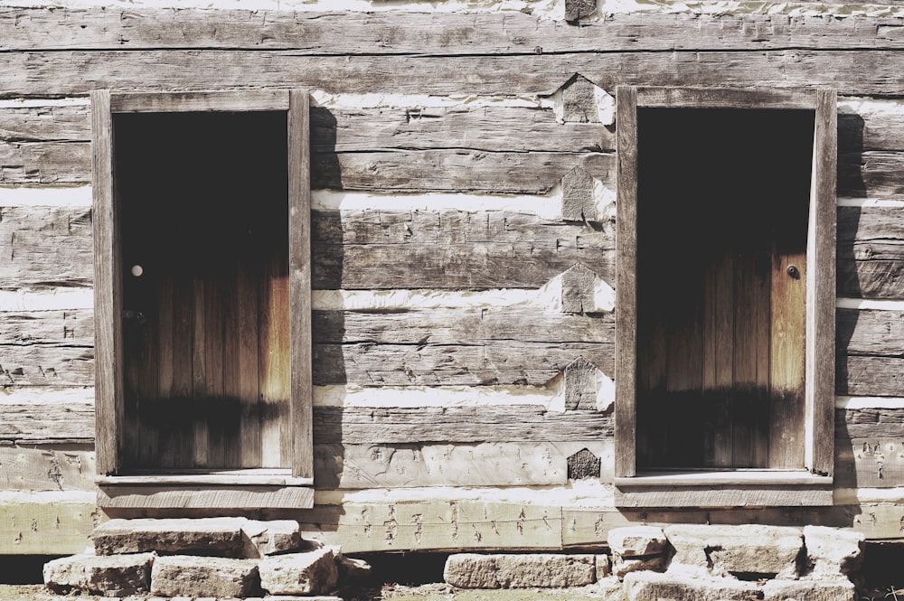 brown building with windows