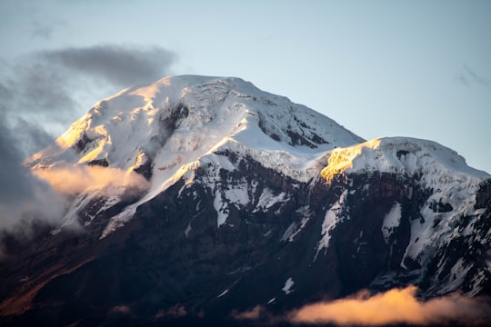 rocky mountain photograph in Chimborazo Ecuador