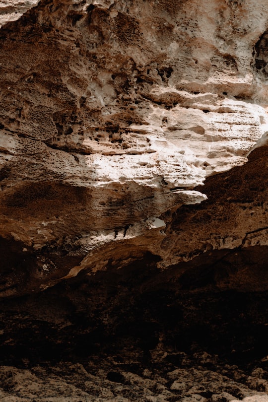 landscape photography of rock formation in Arniston South Africa