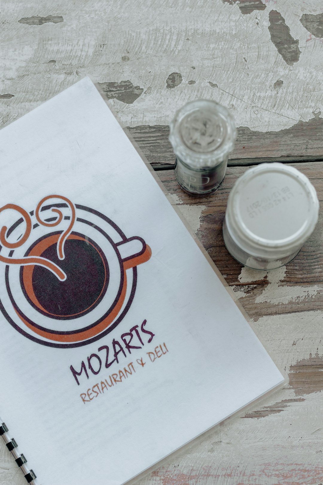 Mozarts menu