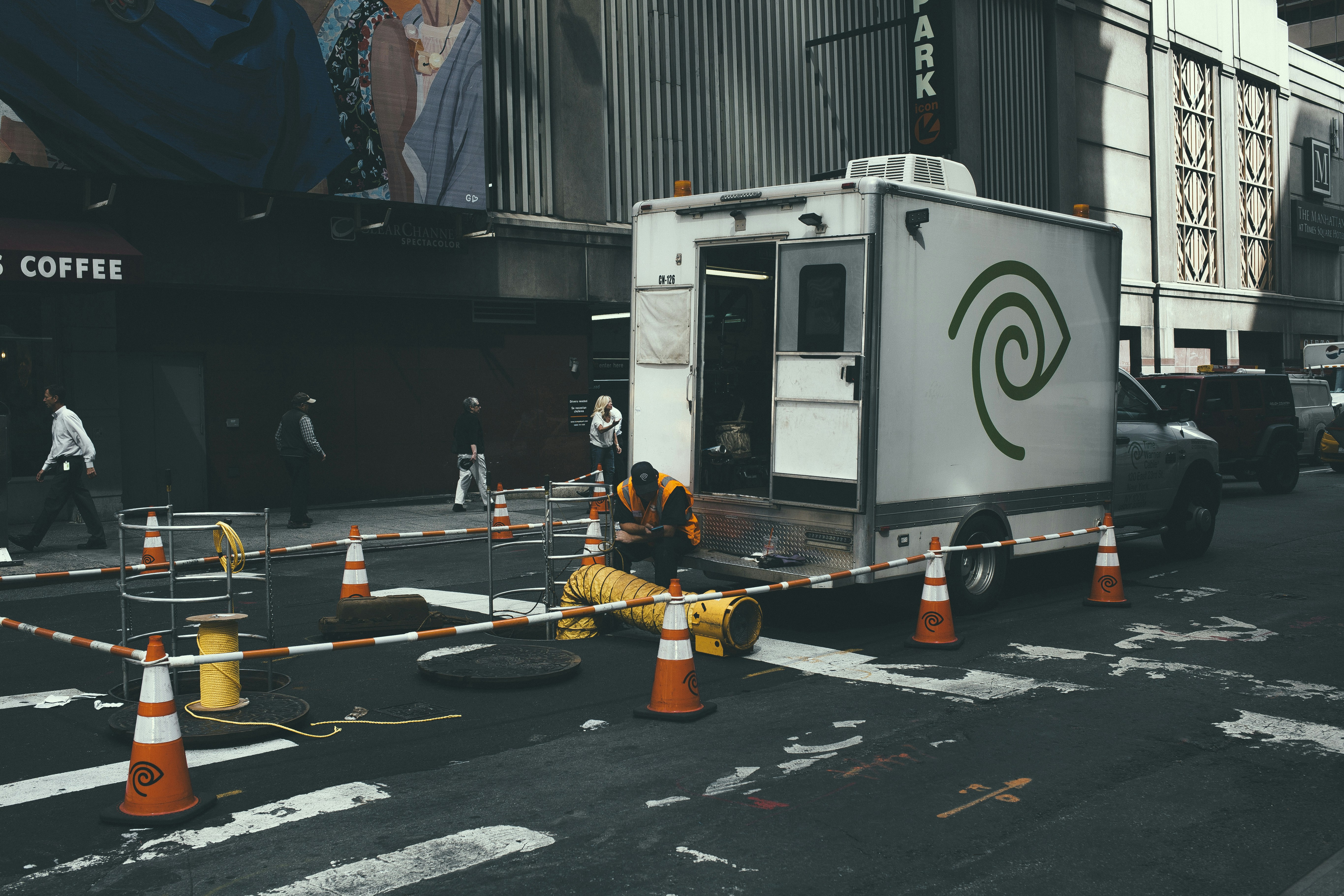 Plumbing work near Times Square
